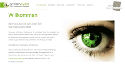 Desktop Screenshot of greeneyes.at